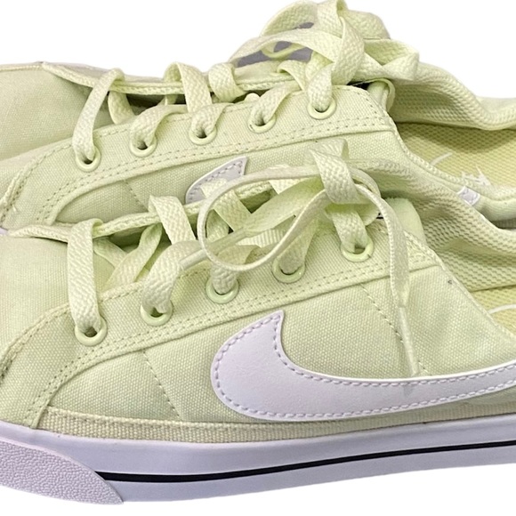 Nike Court Legacy Mule Women’s Size 7.5 Green Canvas Slip On DB3970-301 Sneaker - Picture 4 of 10